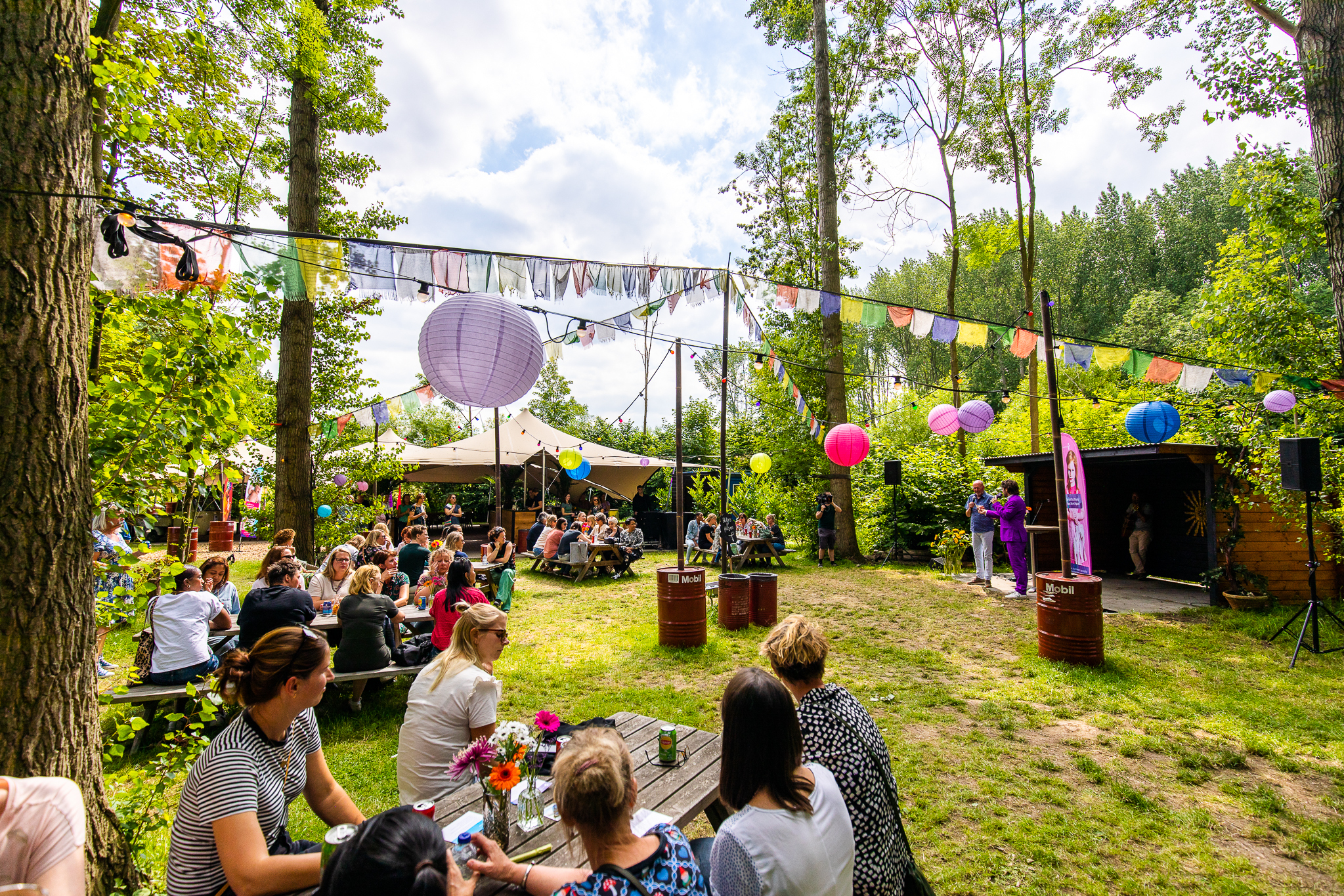 Sfeerimpressie van 12,5 jarig bestaan CJG Rijnmond