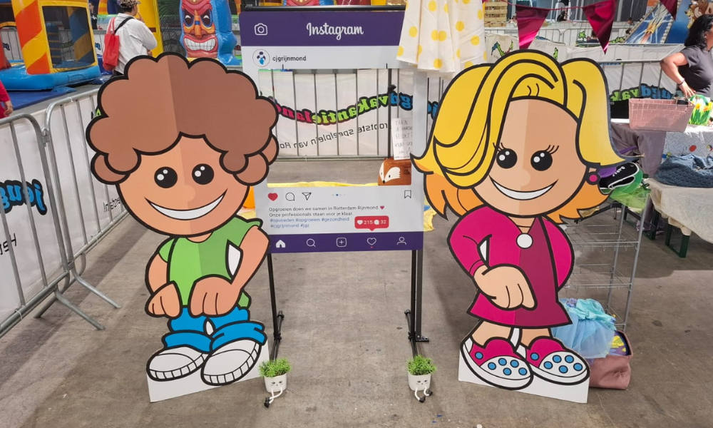 Mila en Mo van CJG Rijnmond