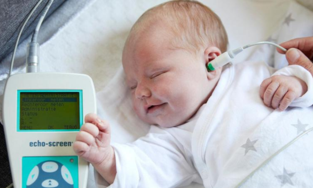 Gehoorscreening bij pasgeboren baby
