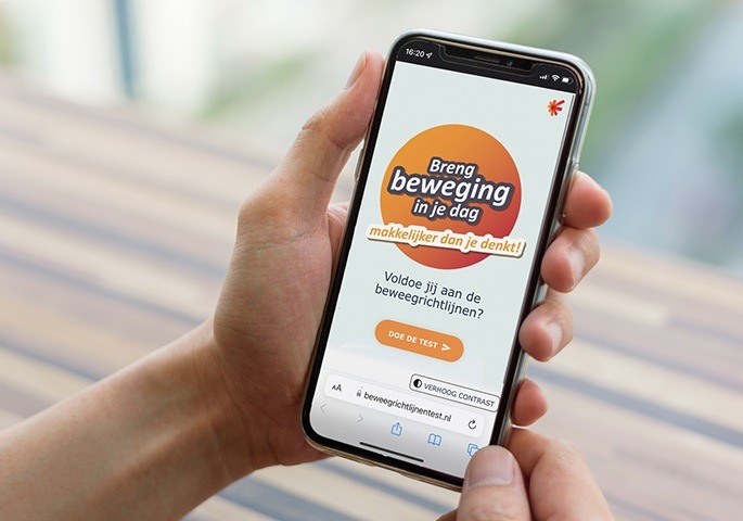 Banner Breng beweging in je dag