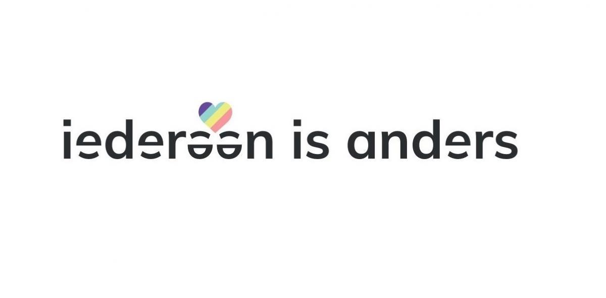 Iedereen Is Anders logo
