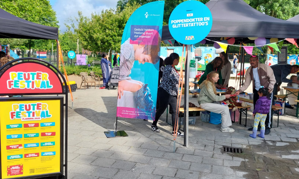 CJG Rijnmond op Peuterfestival