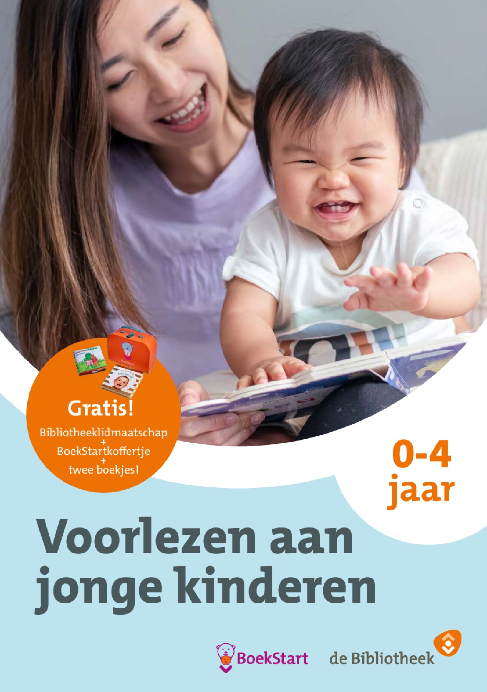 Boekstart Voorlezen aan jonge kinderen 2023