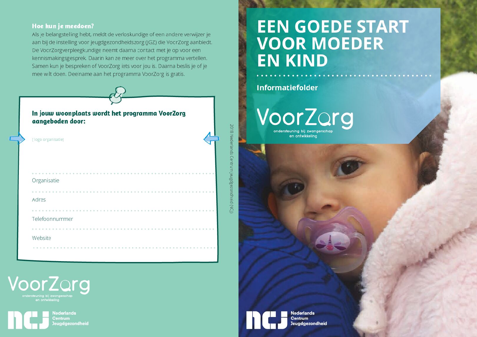 Informatiefolder Voor Zorg ouders