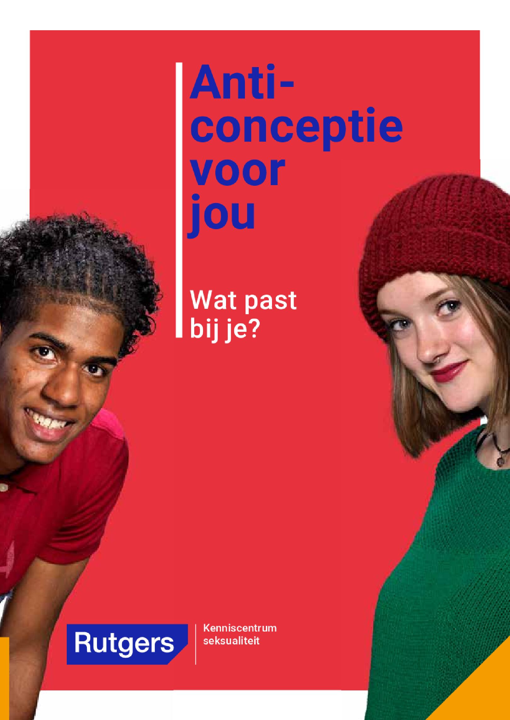 Rutgers folder Anticonceptie voor jou