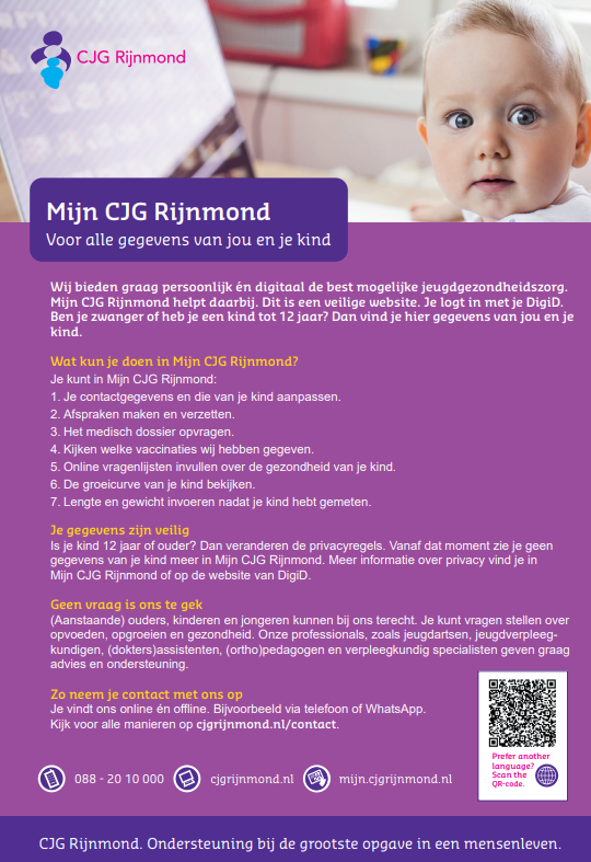 Thumnail flyer Mijn CJG Rijnmond